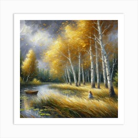 Autumn In The Woods 2 Art Print