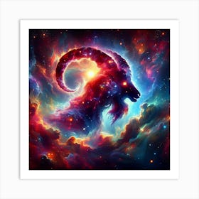 Capricorn Nebula #3 Art Print