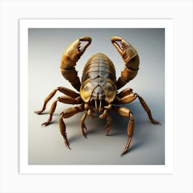 Default Create Hyper Realistic Images Of Scorpion 1 Art Print