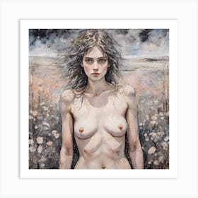 'The Woman In The Field' All about Eve Serie 2 Art Print