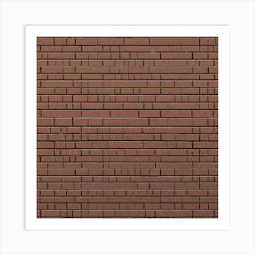 Brick Wall 16 Art Print