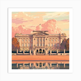 Buckingham Palace 9 Art Print