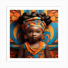 African Girl 2 Art Print