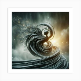 Abstract Fractal Art 1 Art Print