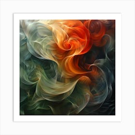 Abstract Painting 25 Art Print