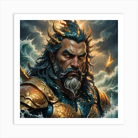 the master of the sea Art Print