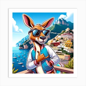 Kangaroo 3 Art Print