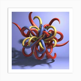 Abstract 3d Art Print