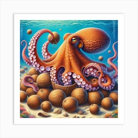 Octopus 7 Art Print