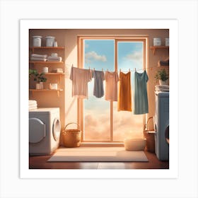 Laundry Room 2 Art Print