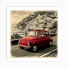 Fiat 500 1 Art Print