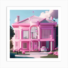 Barbie Dream House (114) Art Print