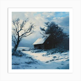 Winter Scene Art Print