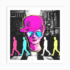 Fresco Fresh Jay walker Art Print