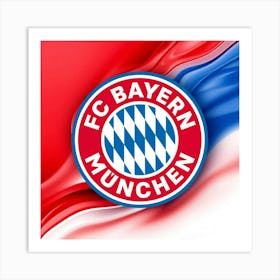 FC Bayern München Logo Wall Art 30 Art Print