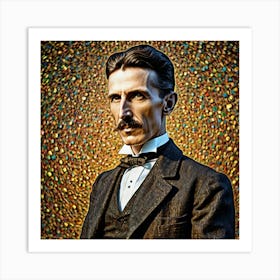 Nikola Tesla Art Print