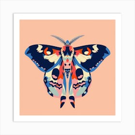 Moth illustration 8 Art Print