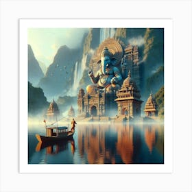 Ganesha 10 Art Print