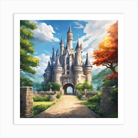 Fairytale Castle 17 Art Print