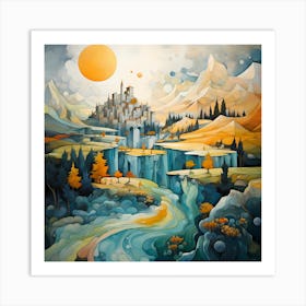 Beyond Borders Art Print