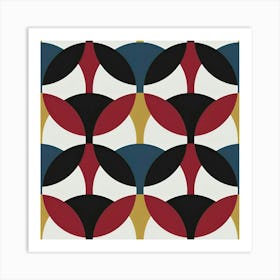 Abstract Circles Art Print