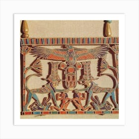 Egyptian Art 1 Art Print