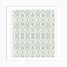 Damask Wallpaper Art Print