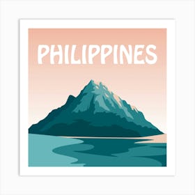 Philippines Bold Illustration Art Print