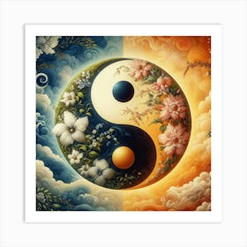 Yin Yang 1 Art Print