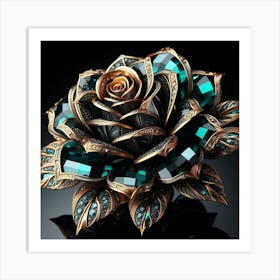 Rose Of Egypt Art Print