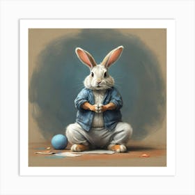 Easter Bunny 18 Art Print