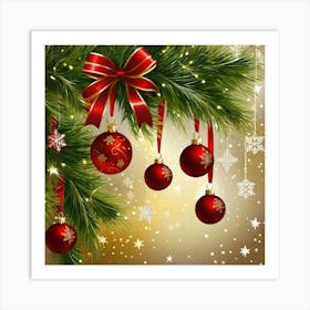 Christmas Tree 12 Art Print