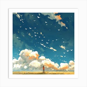 Infinite Skies VI Art Print