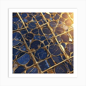 Celestial Lattice Art Print