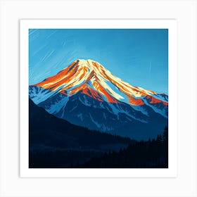 Mt Hood 4 Art Print