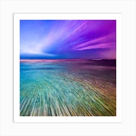 Abstract Seascape Art Print