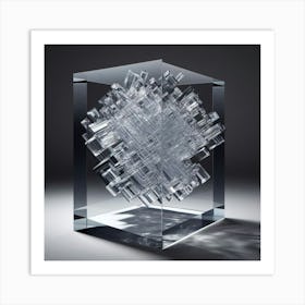 Cube Of Glass Art Print