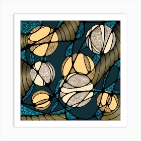 Stained Glass Art 1 Art Print