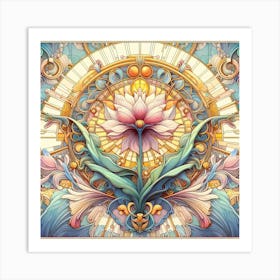 Lotus Flower 3 Art Print