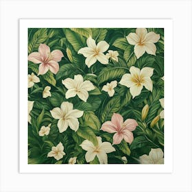 Hibiscus Art 14 Art Print