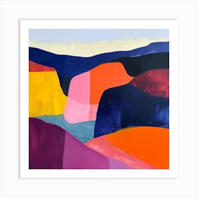 Abstract Travel Collection Guinea 2 Art Print