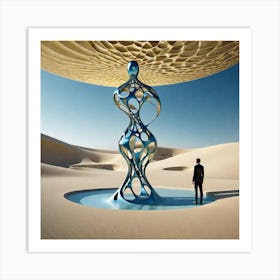 Sand Sculpture 34 Art Print