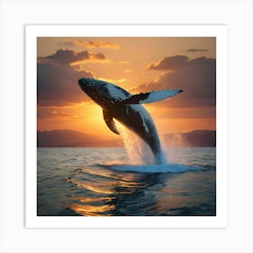 Humpback Whale 2 Art Print