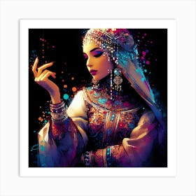 Exotic Beauty Artwork 65 Art Print