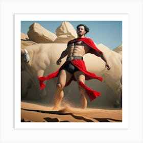 Aphrodite In The Desert Art Print