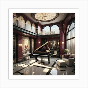 Grand Piano Art Print