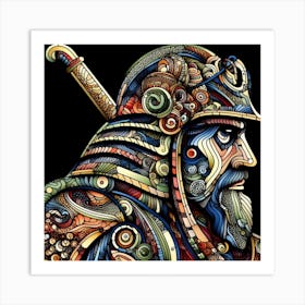 Samurai Warrior 2 Art Print