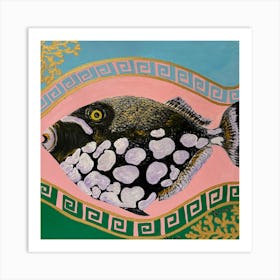 Tusker Fish Art Print