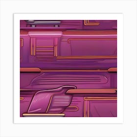 Purple Room Art Print