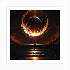 Ring Of Fire Art Print